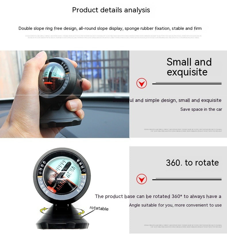 Vehicle Mounted Self Sensing Slope Meter