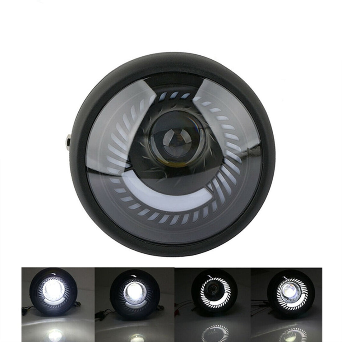 Motorcycle 6.5 Inch LED Retrofit Retro Universal Headlight