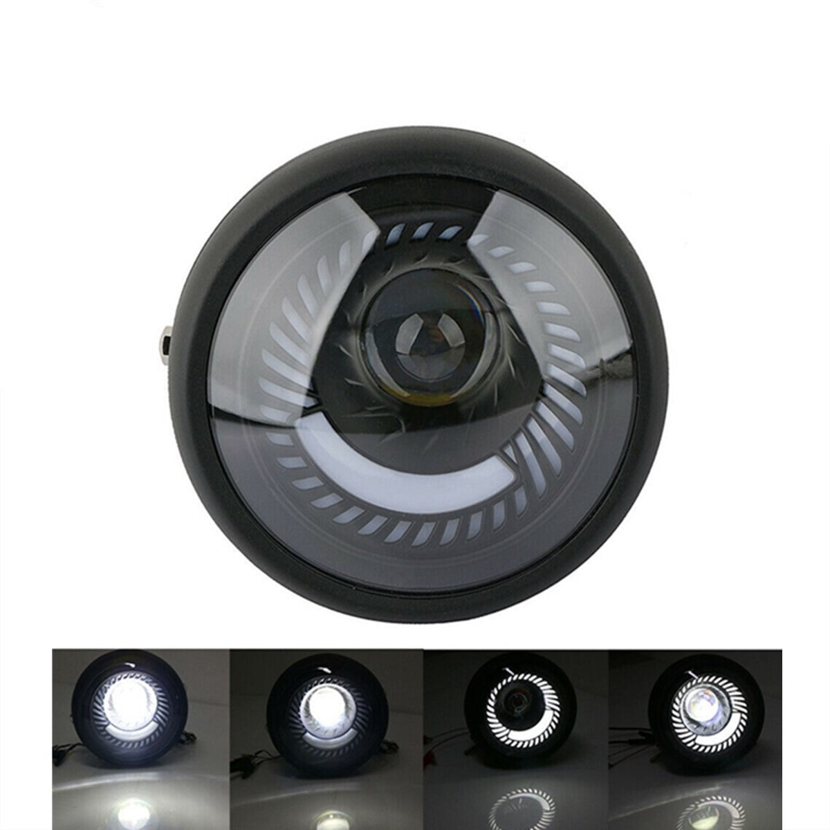 Motorcycle 6.5 Inch LED Retrofit Retro Universal Headlight