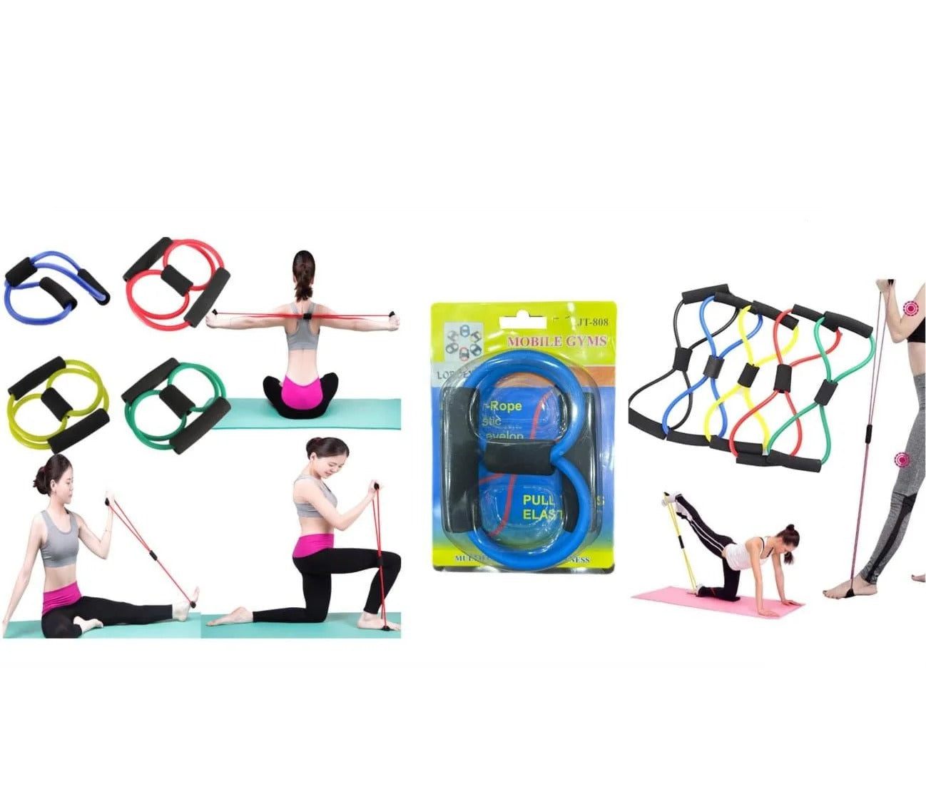 LORDEX - Mobile Gyms Pull Elastic Rope