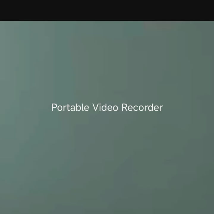 Portable Body Camera
